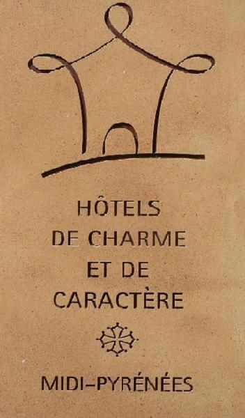 Hotel Sainte Foy Conques Exteriör bild