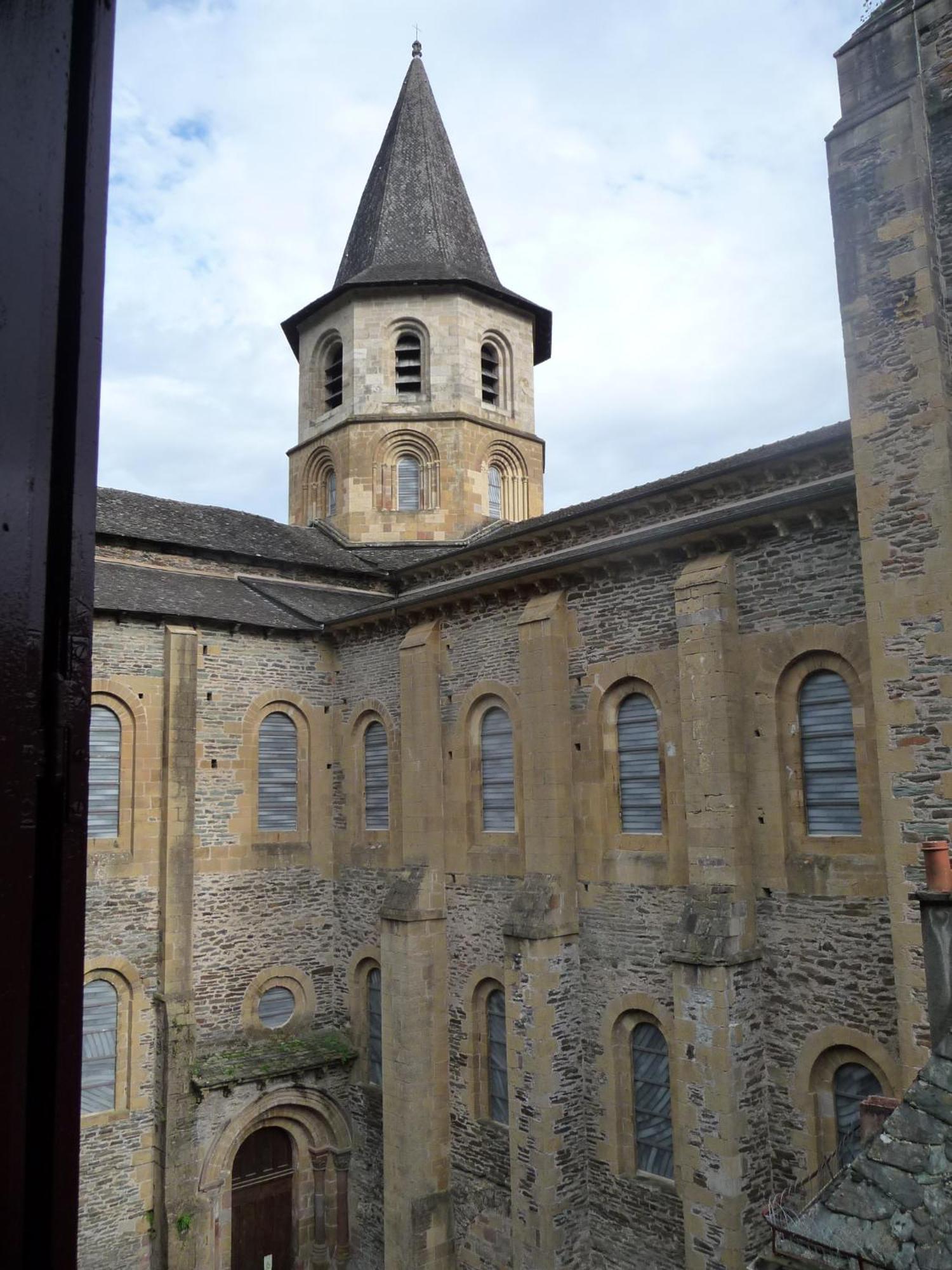 Hotel Sainte Foy Conques Exteriör bild